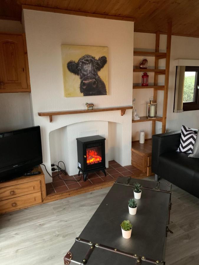 Lodge Cabin With Fabulous Views - Farm Holiday Stranraer Exteriér fotografie
