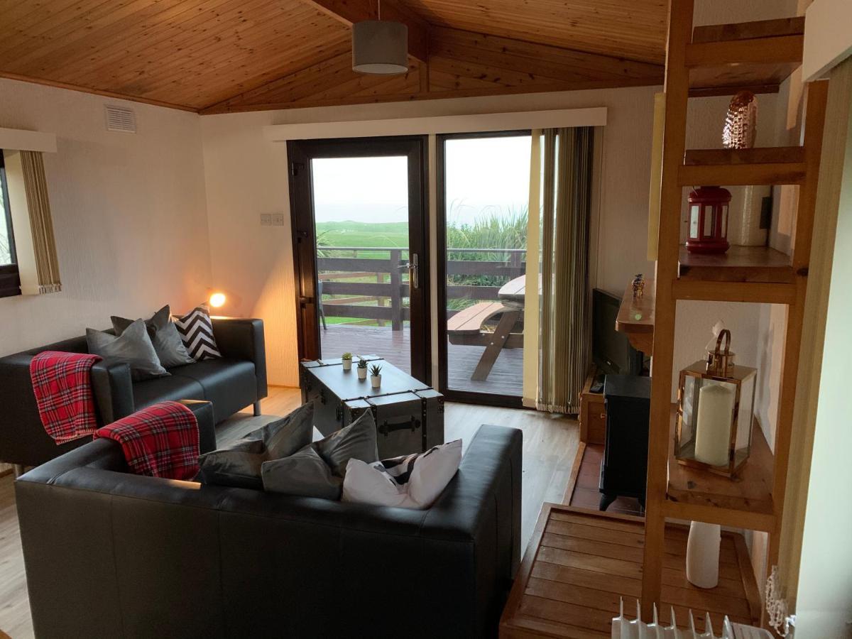 Lodge Cabin With Fabulous Views - Farm Holiday Stranraer Exteriér fotografie