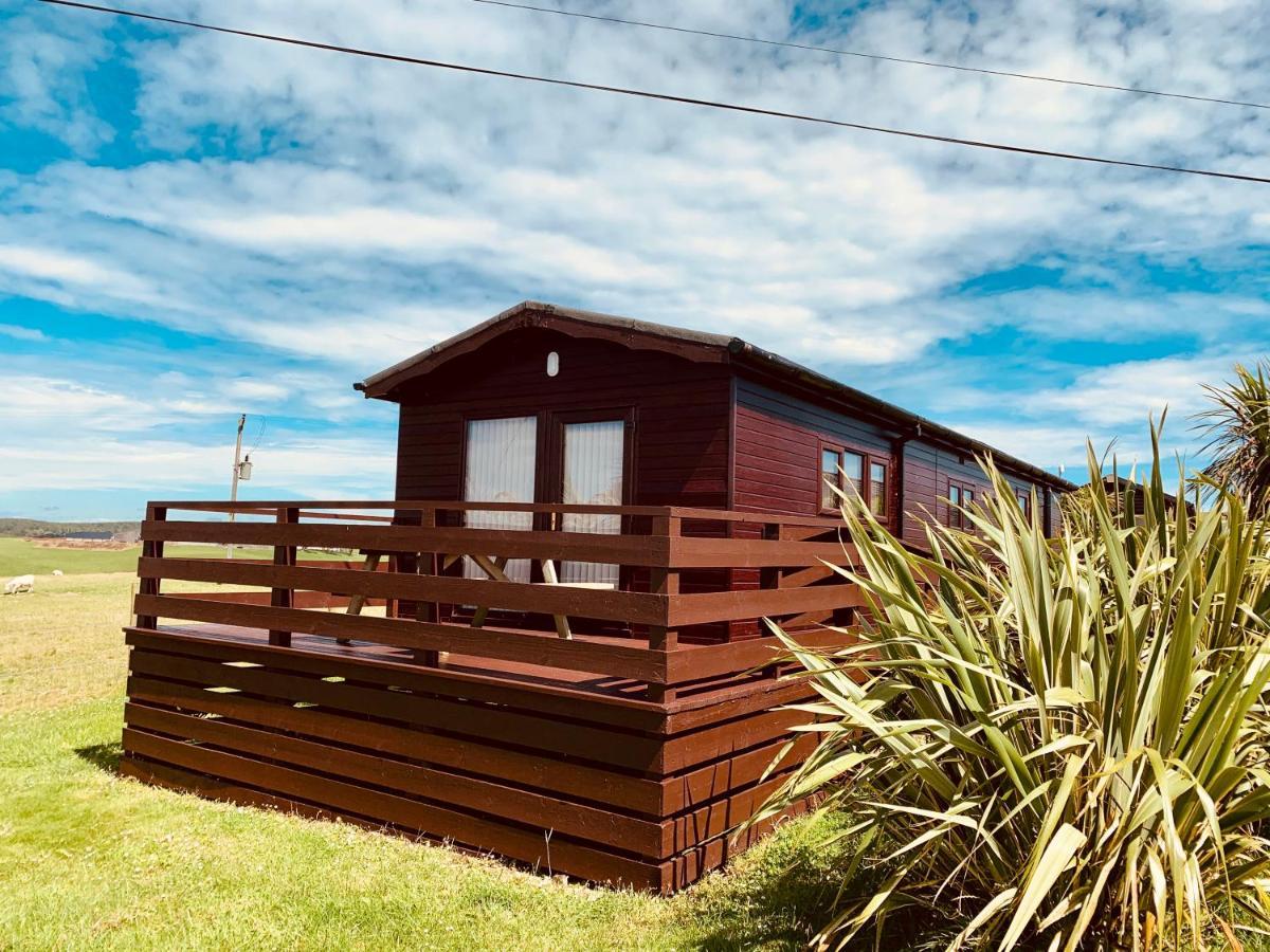 Lodge Cabin With Fabulous Views - Farm Holiday Stranraer Exteriér fotografie