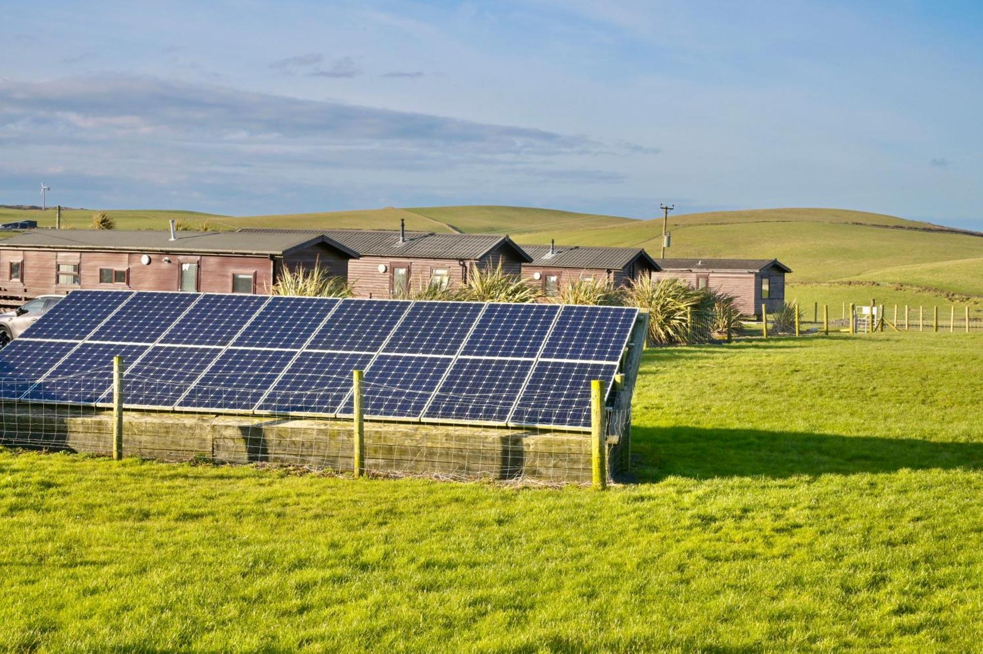 Lodge Cabin With Fabulous Views - Farm Holiday Stranraer Exteriér fotografie