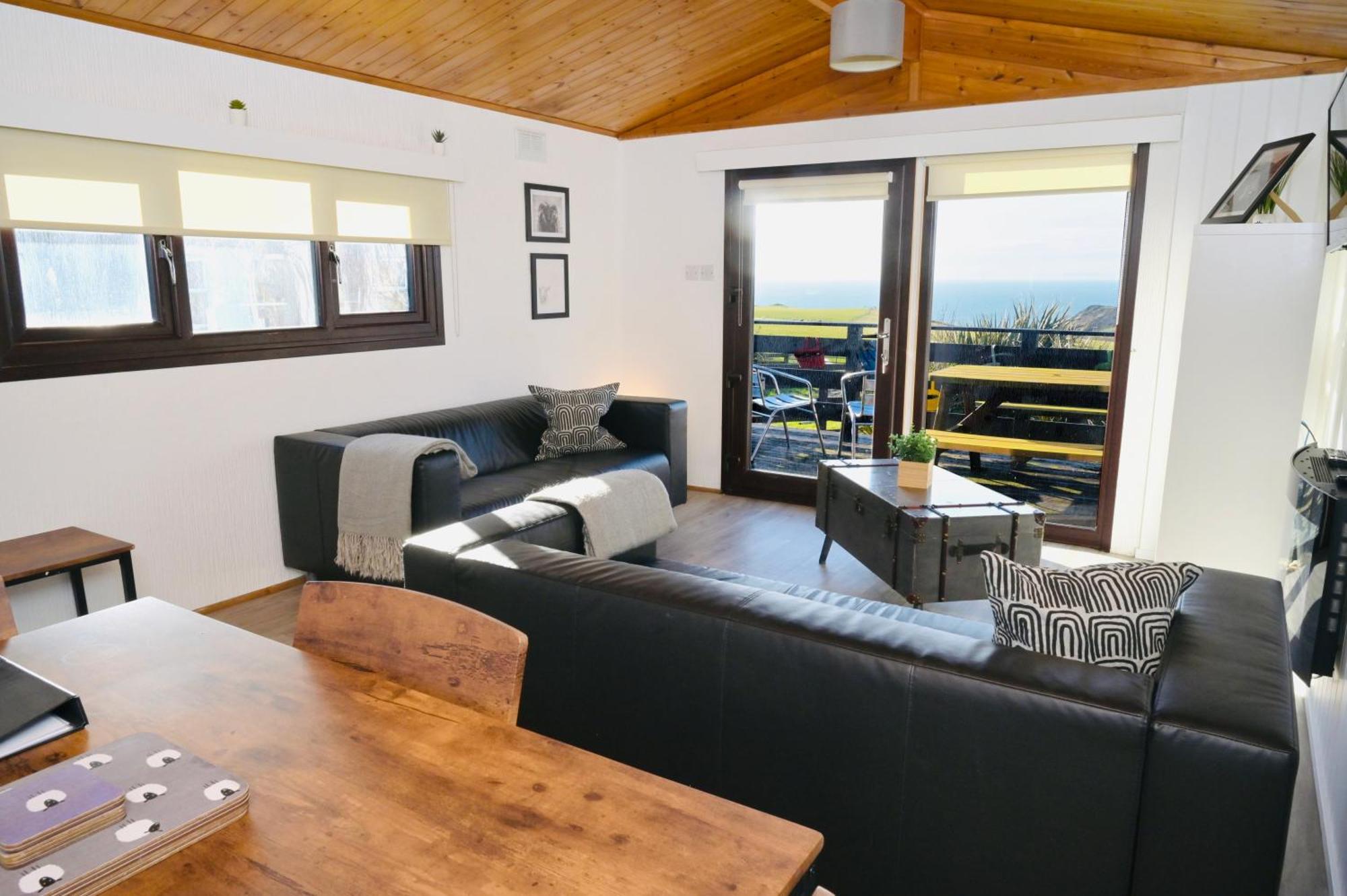 Lodge Cabin With Fabulous Views - Farm Holiday Stranraer Exteriér fotografie